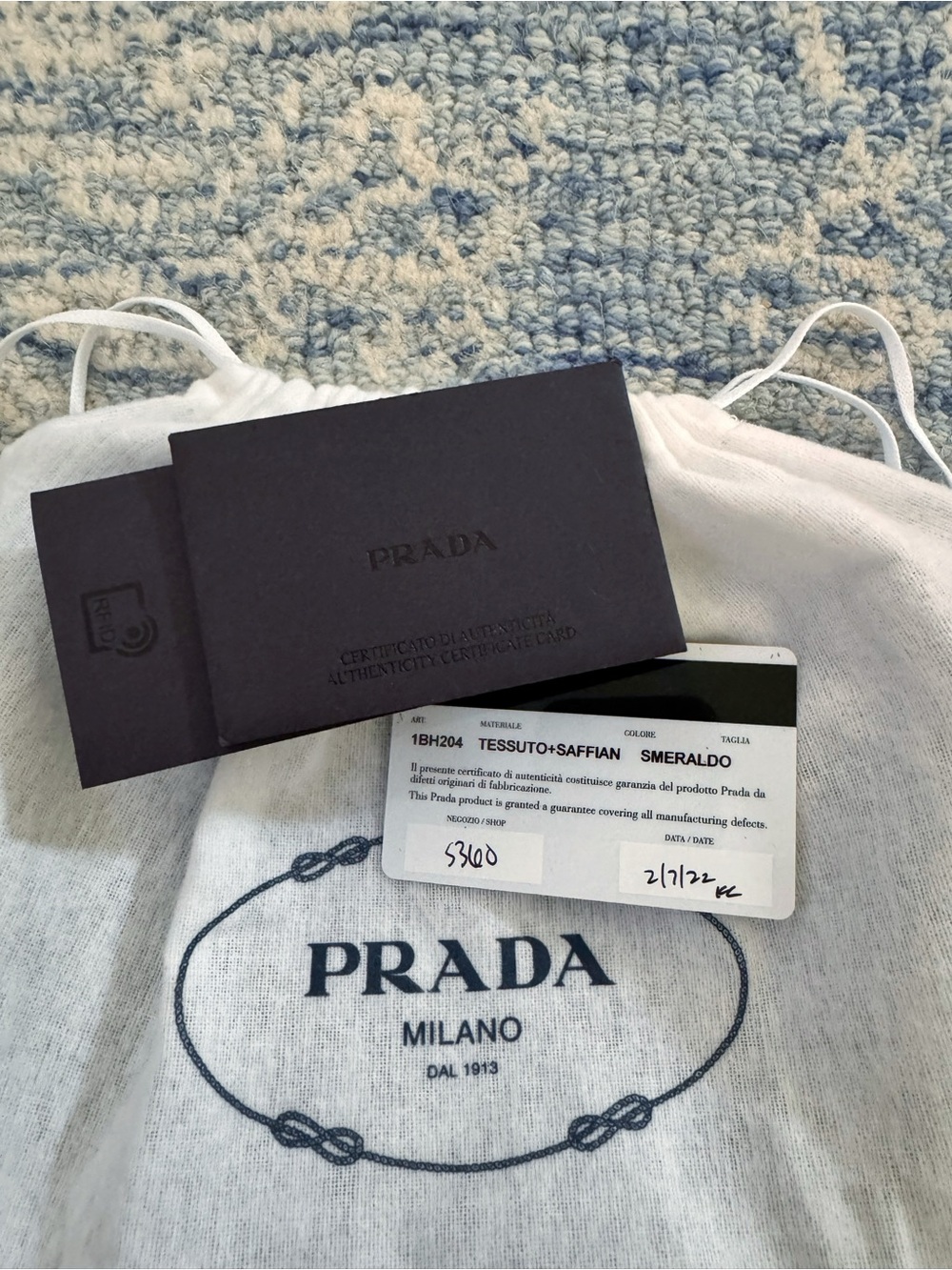Prada Re Edition 2005 Esmeraldo Bag - Picture 10 of 12